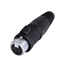 Fiche XLR 5 points femelle droite REAN RCX5F-Z (XLR 5F)