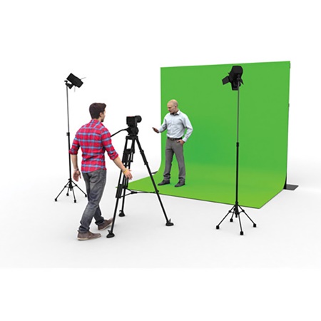 Rideau WENTEX P&D Molton CS 300 g/m² vert incrustation