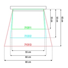 Plate-forme SHOWGEAR Rain Cover 60