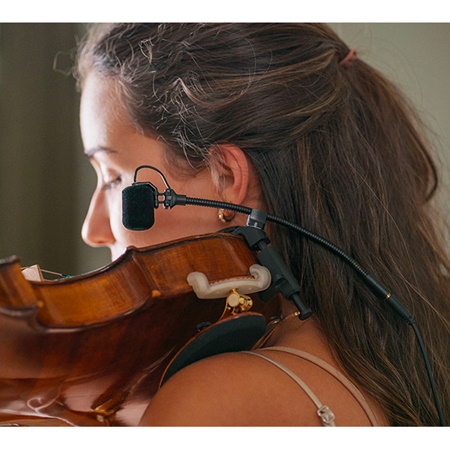 Clip seul pour micro MCM Neumann - violon / alto