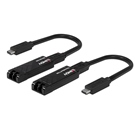 Kit Emetteur/Récepteur USB 3.2 Type C LINDY sur fibre optique
