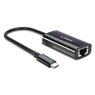 Adaptateur LINDY USB 3.2 type C mâle - Ethernet Gigabit RJ45 PD 3.0
