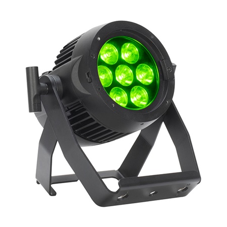 Par LED IP65 7 x 20W RGB + Lime angle 10° ADJ