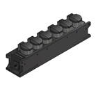 Bloc multiprise CONTRIK PRO IP54 - 3 prises NF - True One in et out