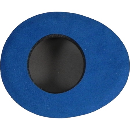 Oeilleton peau de chamois ovale médium BLUESTAR Oval Large Eyecushion