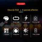 Torche Led RVB et blanc variable 2500-8500K WEEYLITE RB8