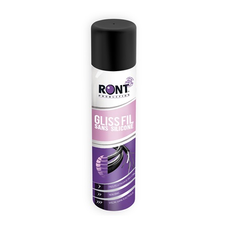Mousse lubrifiante pour passer un fil ou câble dans une gaine - RONT