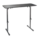 Table DJ professionnelle 1,1m x 46cm réglable en hauteur 12160 K&M