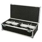 OCTOSTRIP-FLIGHT8 - Flight case pour 8 barres 1m Octostrip + accessoires Showtec