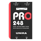 Boite de direct DI pro 2 canaux active PRO ONE Unika