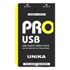 'Boite de direct DI pro USB avec monitoring PRO USB Unika