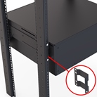Lot de 2 supports arrière pour tiroirs 19'' Penn Elcom