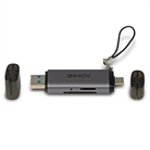 LECT-SDMSD-USBC - Lecteur pour carte mémoire SD et Micro SD - USB 3.1 Type-C et Type-A