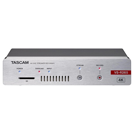 Encodeur/Décodeur Vidéo Streamer 4K TASCAM VS-R265