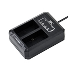 Chargeur double JJC DCH-LPE6 pour batterie Canon LP-E6 et LP-E6N