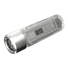 Mini lampe torche led Nitecore TIKI GITD Keychain Light - Blanc