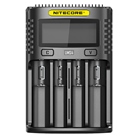 UMS4 - Chargeur avec écran pour 1 à 4 batteries type 18650 NITECORE UMS4