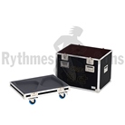 FLIGHT-2P15 - Flight-case Rythmes et Sons type cloche pour 2 enceintes NEXO P15