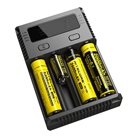 Chargeur pour 1 à 4 batteries type 18650 NITECORE New I4