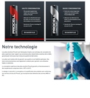 Boîte de 10 piles alcalines 1.5V LR6 AA PROCELL INTENSE by Duracell