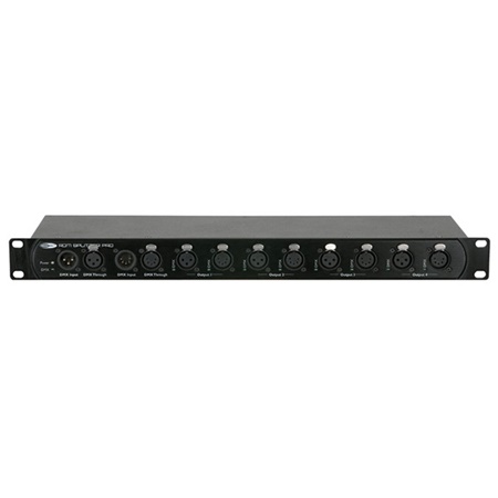 Splitter booster DMX RDM 4 canaux connecteurs 3 et 5 pts Showtec