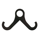 Collier noir type ''moustache pour structure taille 290/300mm Showtec