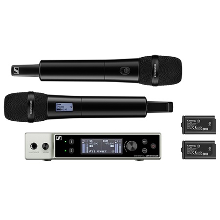 Système HF numérique double Sennheiser EW-DX - 2 émetteurs 835-S