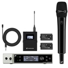 Système HF numérique double Sennheiser EW-DX - pocket MKE2 + 835-S