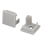 PROLINE-5-CAP - Lot de 2 cache-extrémités gris pour profilé PRO 5 Square - ARTECTA