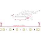 Strip LED 24V Blanc chaud 2700K 60 LEDs/m 6050lm IRC85 - ARTECTA