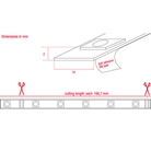 Strip LED 24V RGB 30 LEDs/m 1475lm - ARTECTA