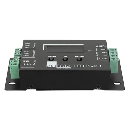 Contrôleur DMX pour ruban LED ou neon flex 12-24V matriçable - ARTECTA