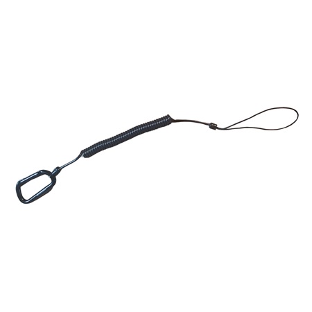 Câble en spiral de sécurité pour attache des outils - 2 boucles