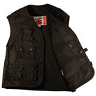 Gilet léger de type ''Reporter'' ou ''Roadie'' noir - Taille S