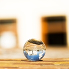 Boule Photoball CARUBA Lensball claire - Diamètre 80mm