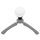 Support avec taraudage 1/4'' pour Lensball CARUBA 60 à 80mm