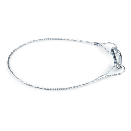 Elingue de sécurité pour projecteur Ø 3mm - Lg 60cm petite boucle
