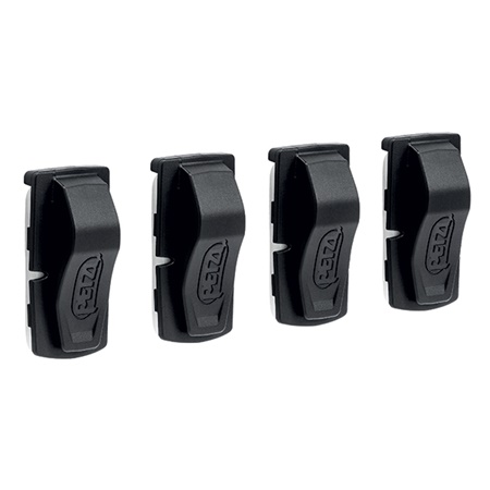 Lot de 4 clips adhésif casque PETZL Uni Adapt pour lampe frontale