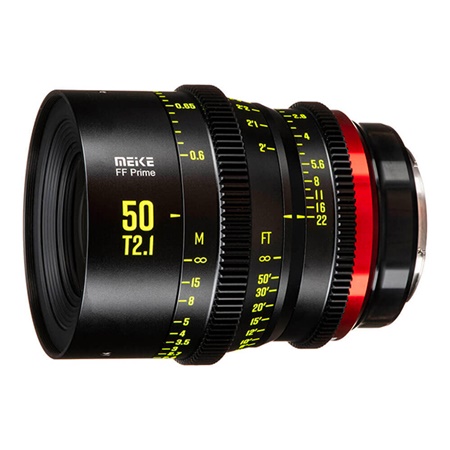 Objectif Cinema MEIKE MK 50mm T2.1 Monture Canon EF Full Frame