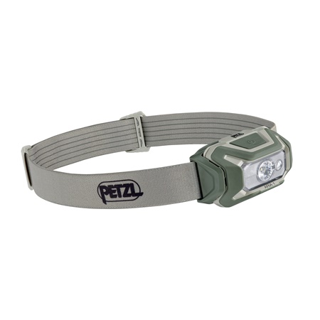 Lampe frontale Led PETZL Aria 1R Core Desert avec batt. rechargeable