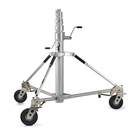 Pied ciné AVENGER Long John Silver avec roues en mousse B7034FF