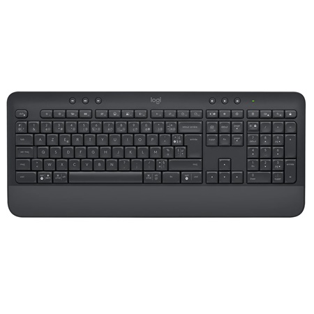 Clavier sans fil standard AZERTY LOGITECH Signature K650 Noir