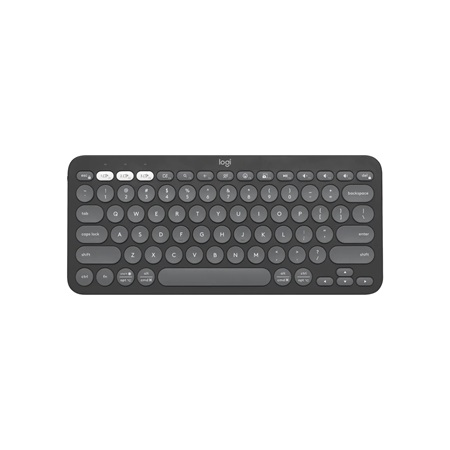 Clavier sans fil Bluetooth LOGITECH Pebble Keys 2 K380S Noir