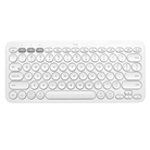 Clavier sans fil Bluetooth multidispositif LOGITECH K380 Blanc
