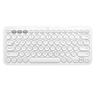 Clavier sans fil Bluetooth multidispositif LOGITECH K380 Blanc