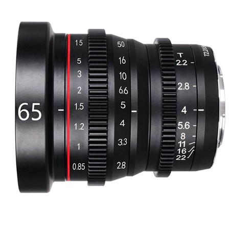 Objectif Cinema MEIKE MK 65mm T2.2 Monture Sony E