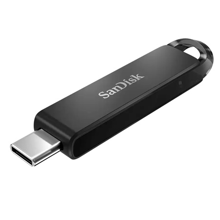 Lecteur Flash - Clé USB SanDisk USB Type-C Ultra rétractable - 128Go
