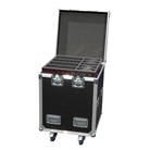 Flight case pour 4 projecteurs ROXX E.SHOW + plateau d'accessoires