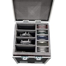 Flight case pour 4 projecteurs ROXX E.SHOW + plateau d'accessoires