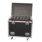 Flight case pour 6 projecteurs ROXX E.SHOW + plateau d'accessoires